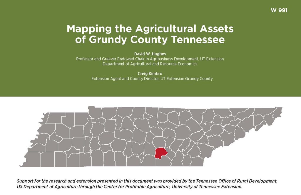 Publication: Mapping the Agricultural Assets of Grundy County Tennessee ...