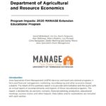 Cover of Publication - 2020 MANAGE Program Impacts